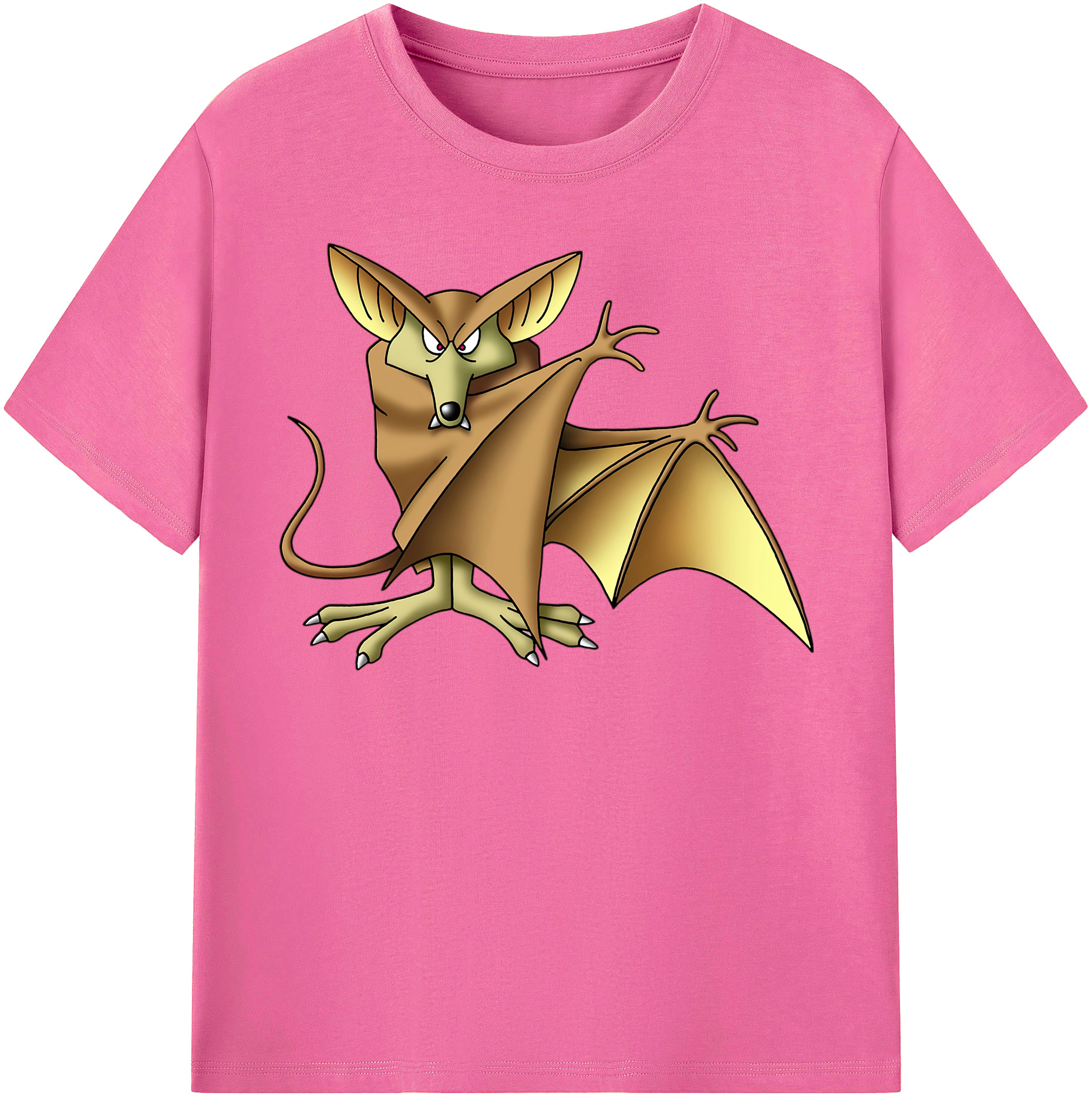 （画像用） ドラゴンクエスト Doragon Kuesuto Dragon Quest レディースカジュアルプリントTシャツ（綿100％）